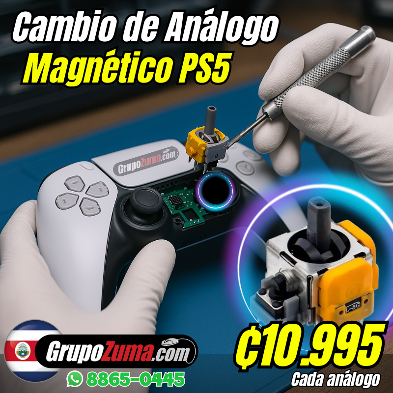 C2• REPARACIÓN DE DRIFT, CAMBIO DE ANALOGO POR UNO MAGNÉTICO (HALL EFECT)