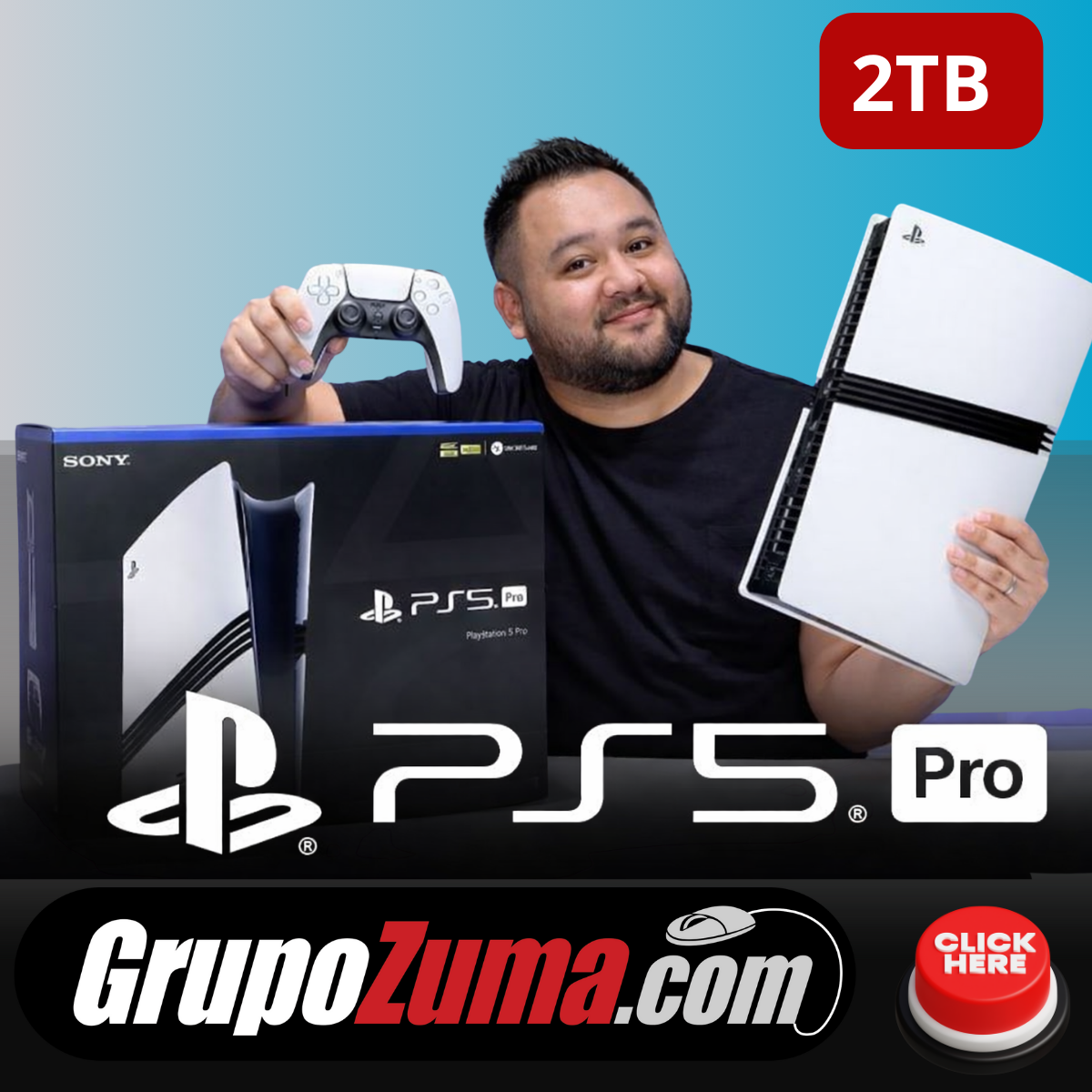 A0 PS5 PRO DIGITAL con 2TB