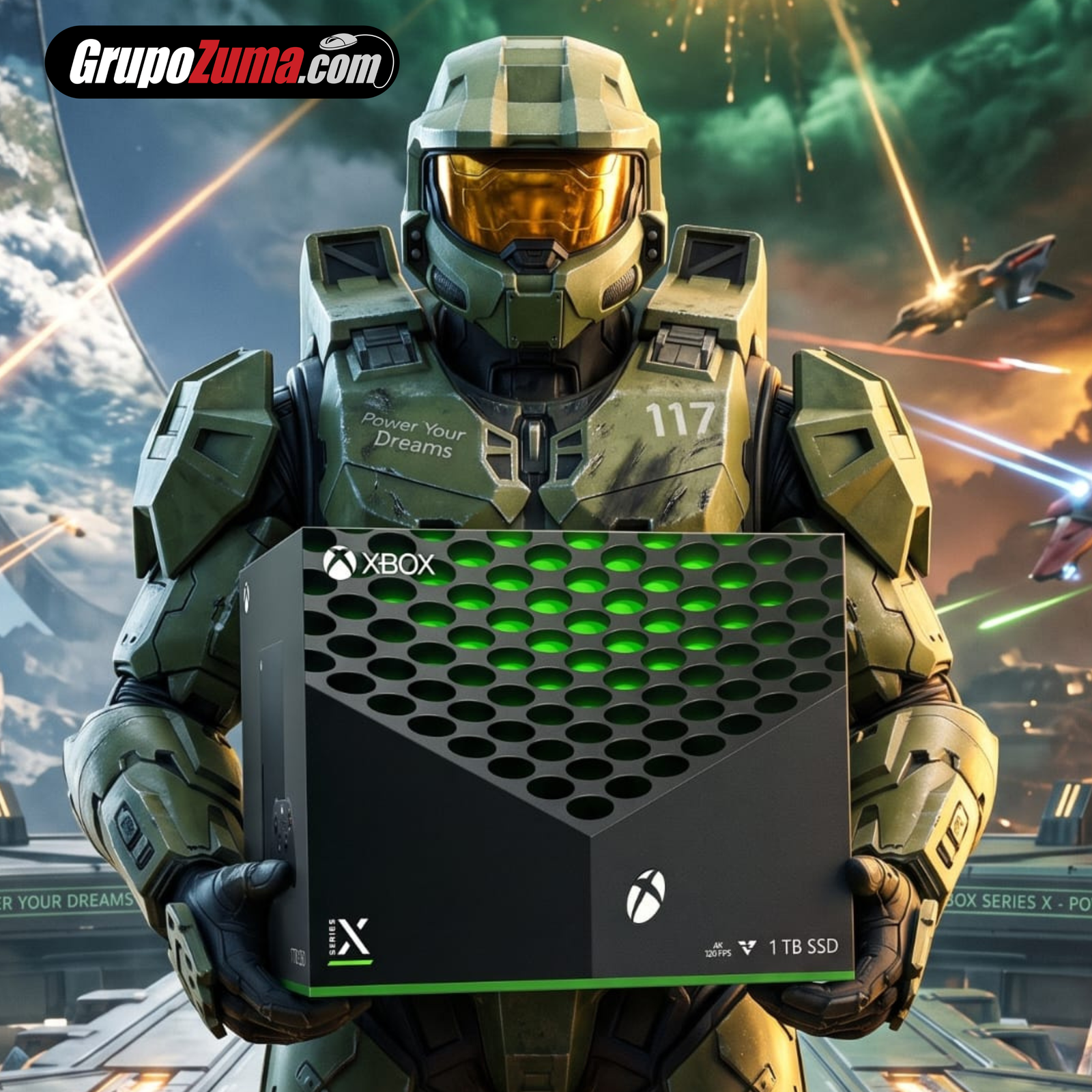C0 Xbox series X Disco-digital con 1TB black box