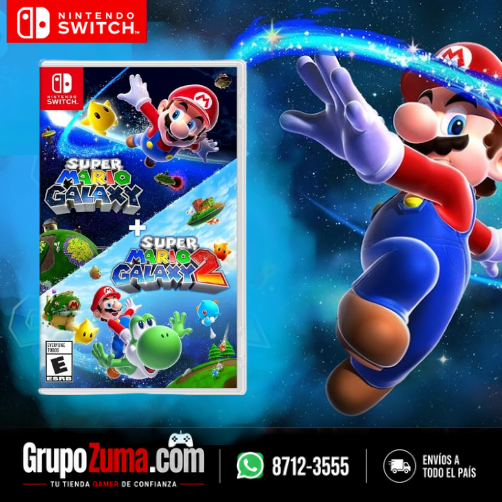 Super Mario Galaxy + Super Mario Galaxy 2 - Nintendo Switch - Nuevo