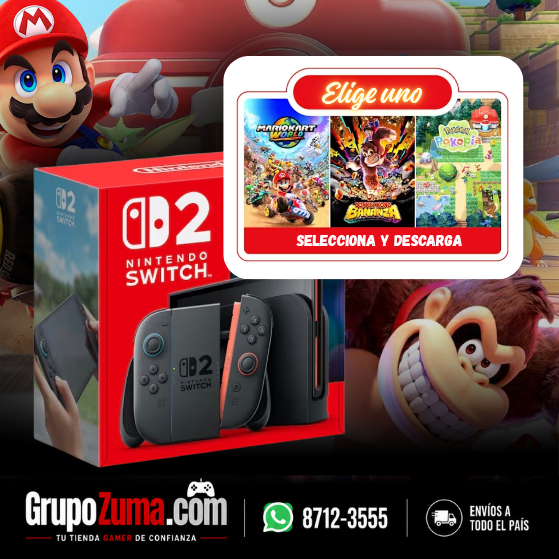 Nintendo Switch 2 elige tu Bundle