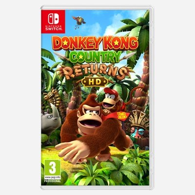 Juego de Switch Donkey Kong Country Returns HD