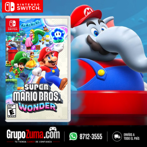 Super Mario Bros. Wonder - Nintendo Switch - Nuevo