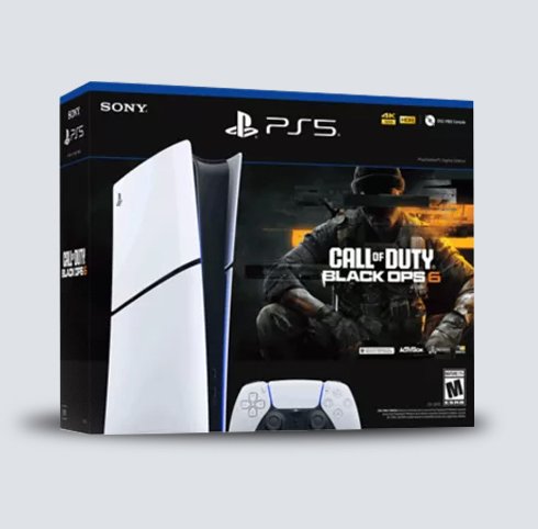 PS5 Slim, edición Digital Call Of Duty Blackops 6.