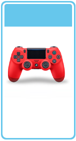 Control AAA Plus Rojo para PS4