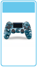 Control AAA Plus Camuflado Azul para PS4