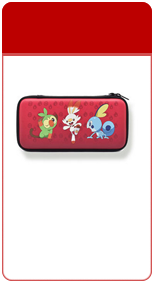 Estuche rojo Pokemon para Switch