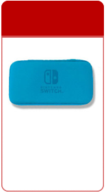 Estuche Bsico Celeste para Switch