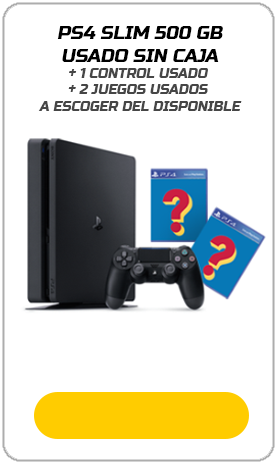 PS4 Slim Usada sin caja 500 GB
