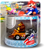 Figura Mario Kart Pull Back Racers Donkey Kong