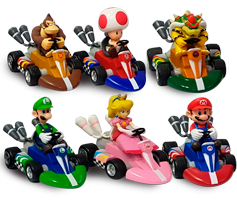 Pull Back Racers Mario Kart
