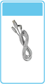 Cable de Carga Gamepad de Wii U 2 en 1