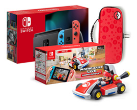 Nintendo Switch Neon + Estuche + Home Circuit