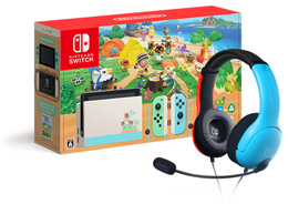 Nintendo Switch Animal Crossing + Headset