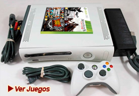 Xbox 360 blanco de segunda