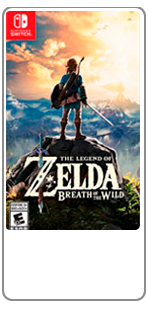 Juego Nintendo Switch Zelda Breath of Wild